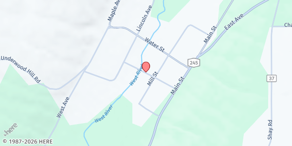 Map showing Friendship House- Middlesex at 5614 Williams Street, Middlesex, NY