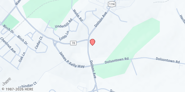 Map showing Pathstone - Middletown at 225 Dolson Avenue, Suite 102, Middletown, NY