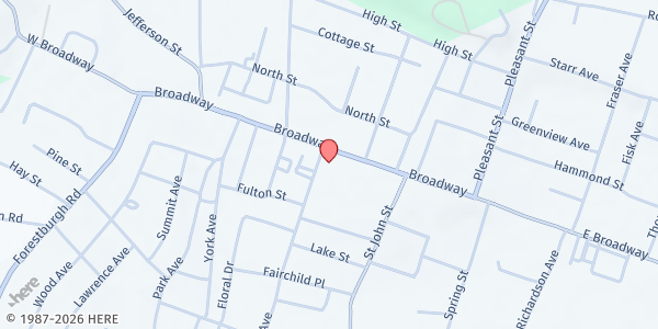 Map showing Monticello WIC at 19 Lakewood Ave, Monticello, NY