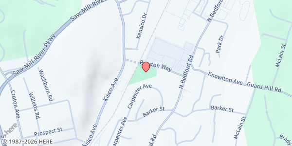 Map showing Fox Center Mount Kisco - FP at 198 Carpenter Avenue, Mount Kisco, NY