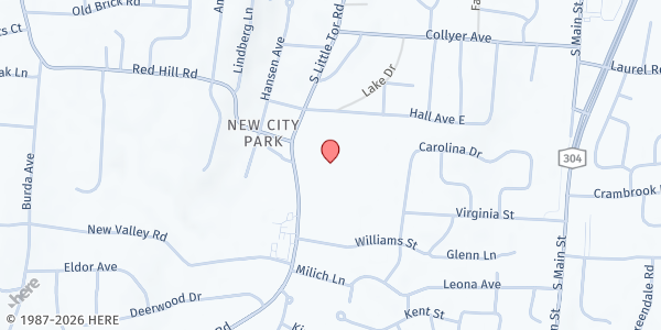 Map showing Cropsey Community Farm Stand at 220 South Little Road, New City, NY