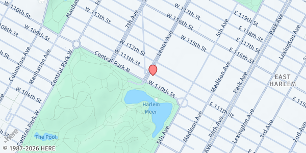 Map showing Canaan Senior Service Center at 1428 5th Blvd., New York, NY