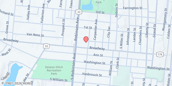 Map showing Catholic Charities of Orange, Sullivan, & Ulster - Newburgh at 280 Broadway, Newburgh, NY