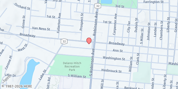 Map showing Deacon Jack Seymour Food Pantry - Food Distribution Center at 319 Broadway, Newburgh, NY