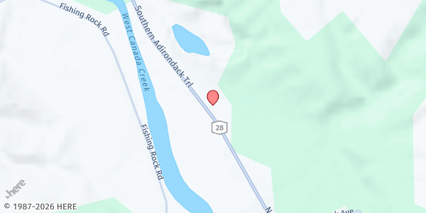 Map showing Hoof N Paws Farm Stand at 5046 State Route 28, Newport, NY