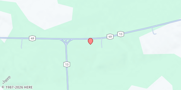 Map showing Vienna/NorthBay Fresh Foods at 2410 Route 49, North Bay, NY