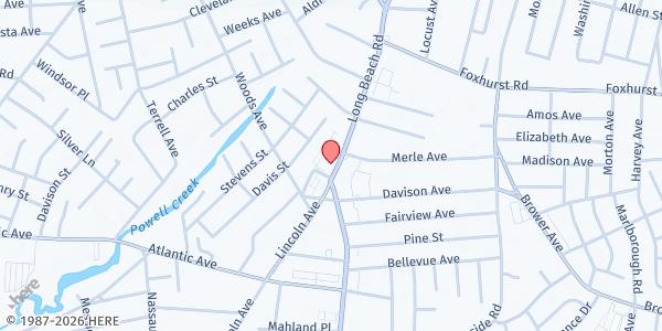 Map showing Petco - Long Beach Road at 2824 Long Beach Road, Oceanside, NY