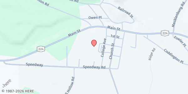 Map showing School Food Center - Odessa-Montour CSD (Grizzly Grub Hub) at 300 College Avenue, Odessa, NY