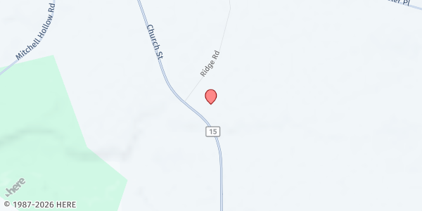 Map showing Wellness Warehouse (Odessa Food Pantry) at 1928 County Route 15, Odessa, NY