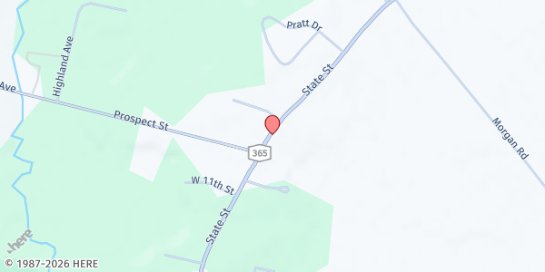 Map showing New Life Assembly of God - Food Pantry at 4704 State St, Oneida, NY