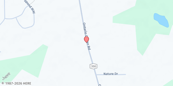 Map showing LaMora Farms Farm Stand at 5925 Ontario Center Road, Ontario, NY