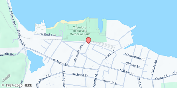 Map showing People Loving People Oyster Bay at 123 Audrey Ave, Oyster Bay, NY