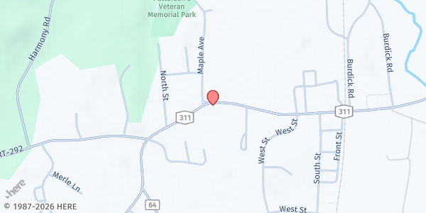 Map showing Patterson Presbyterian Food Pantry at 1059 Route 311, Patterson, NY
