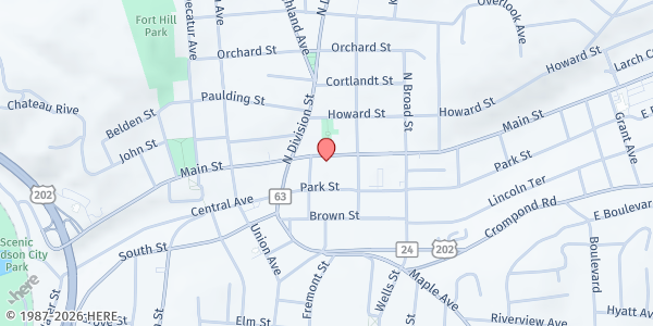 Map showing Peekskill WIC - Sunriver Health at 1037 Main St - First Floor, Peekskill, NY