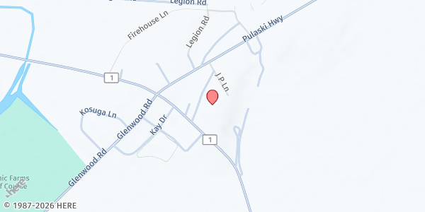 Map showing Warwick Community Kitchen at 20 Schoolhouse Road, Pine Island, NY