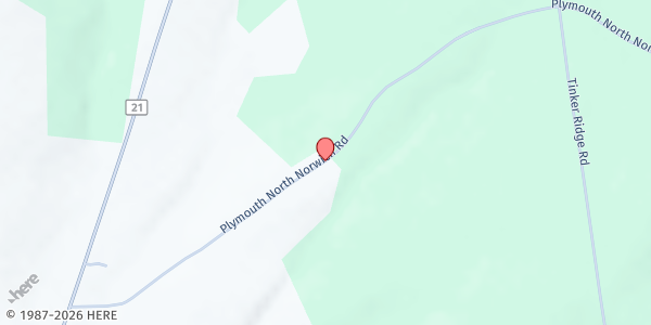 Map showing Sunrise Farms Farm Stand at 252 Plymouth-North Norwich Rd., Plymouth, NY