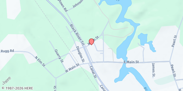 Map showing Port Leyden Food Pantry at 7108 North Street, Port Leyden, NY