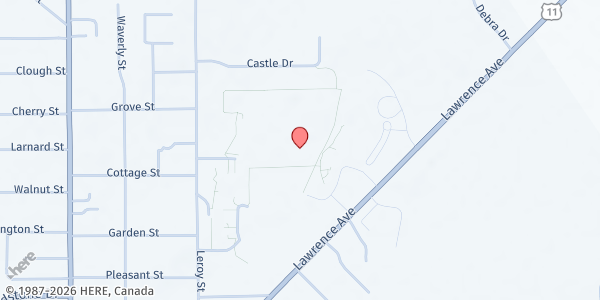Map showing P2 Market FP at 29 Leroy Street, Potsdam, NY