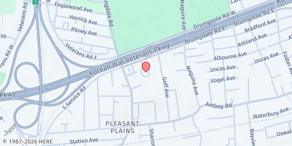 Map showing Mesivtha of Staten Island at 1870 Drumgoole Road East, Prince's Bay, NY