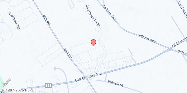 Map showing Petco - Riverhead at 1524 Old Country Rd, Riverhead, NY