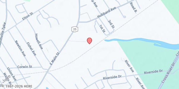 Map showing Rise Life Services Main St Market at 901 East Main Street, Riverhead, NY