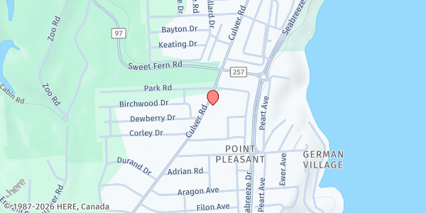 Map showing Durand Senior Apartments at 4250 Culver Road, Rochester, NY