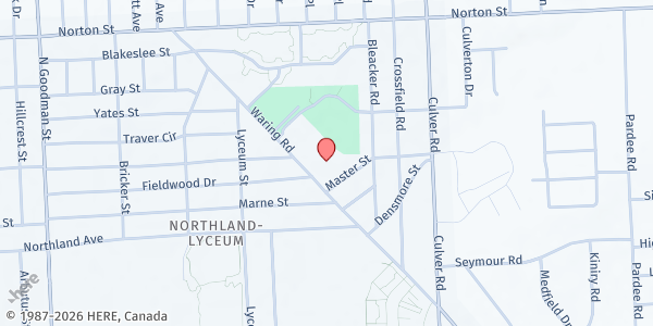 Map showing Waring Plaza WIC at 250 Waring Rd, Rochester, NY