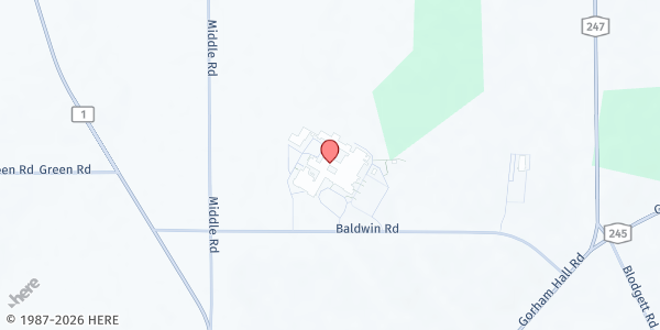 Map showing Marcus Whitman Central School District at 4100 Baldwin Rd, Rushville, NY