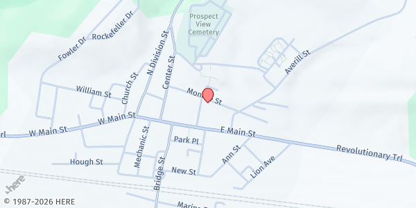Map showing Cafe Arkell at 16 Washington St., Saint Johnsville, NY
