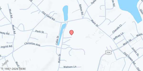 Map showing Our Daily Bread Food Pantry @ St James Church at 429 Route 25, Setauket, NY