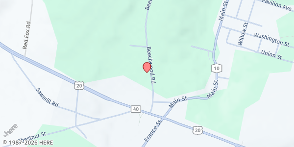 Map showing Cobleskill Grab and Go at 137 Beechwood Road, Sharon Springs, NY