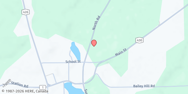 Map showing AREA CHRISTIAN ACTION COUNCIL - FINDLEY at 2862 N Rd, Sherman, NY