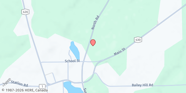 Map showing Area Christian Action - Findley - Food Distribution Center at 2862 N Rd, Sherman, NY