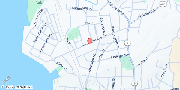 Map showing Horseman's Harvest - FP at 130 Beekman Avenue, Sleepy Hollow, NY