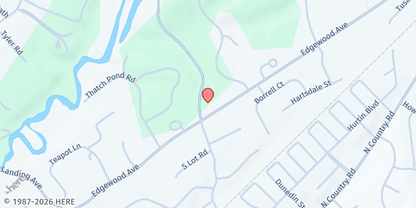 Map showing Ministerio Jesucristo Vive at 433 Edgewood Ave, Smithtown, NY