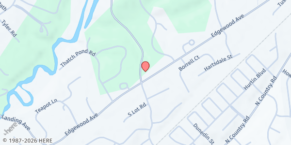 Map showing Ministerio Jesucristo Vive at 433 Edgewood Ave, Smithtown, NY