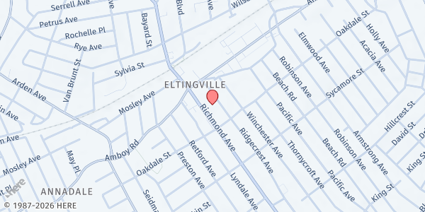 Map showing CHASI MFP - YMCA at 3939 Richmond Ave, Staten Island, NY