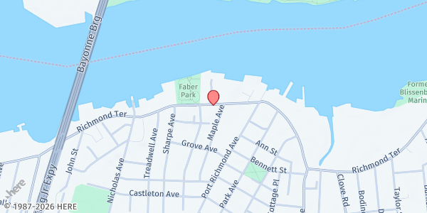 Map showing Community Health Action of Staten Island - Fixed Site at 2134 Richmond Terrace, Staten Island, NY