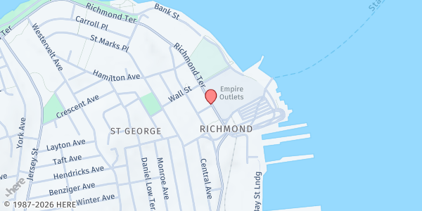 Map showing Department of Probation NeON Kitchen Staten Island at , Staten Island, NY