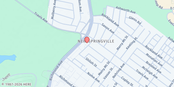 Map showing ICS Market - (RP) at 2245 Richmond Ave, Staten Island, NY