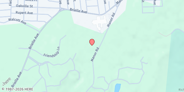 Map showing Jewish Community Center of Staten Island - Bernikow at 1466 Manor Rd., Staten Island, NY