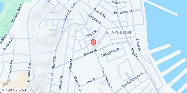 Map showing PROJECT HOSPITALITY, INC. - 211 Canal Street at 211 CANAL STREET, Staten Island, NY