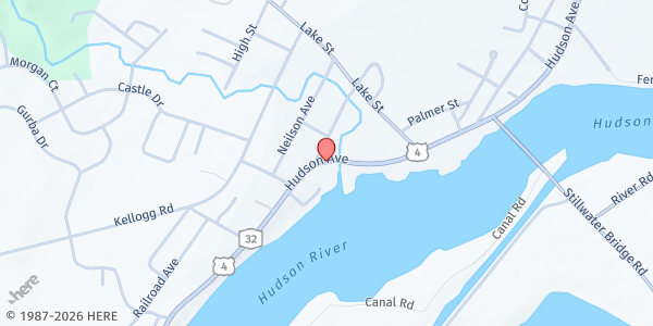 Map showing Stillwater Farmers' Market at 664 Hudson Ave., Stillwater, NY