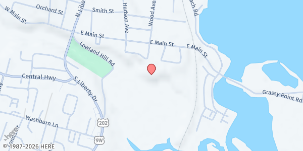 Map showing Immaculate Conception Care & Concern Ministry at 26 John Street, Stony Point, NY