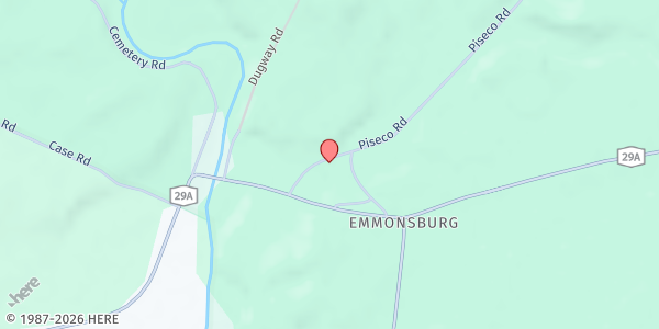 Map showing Town of Stratford Community Center at 120 Piseco Rd, Stratford, NY