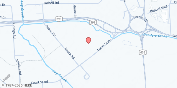 Map showing The Table Community Food Pantry at 6099 Old Ct St, Syracuse, NY