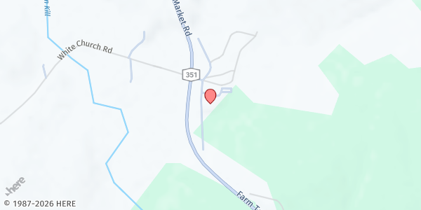 Map showing Brunswick Cares Food Pantry at 42 White Church Lane, Troy, NY