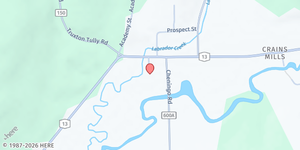 Map showing Pantry Pal – Truxton at 6290 Railroad Street, Truxton, NY