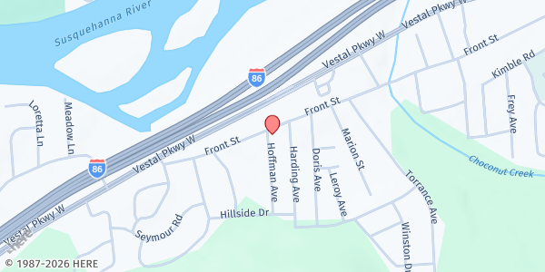 Map showing The Good Neighbors - Vestal at 1013 Front St, Vestal, NY