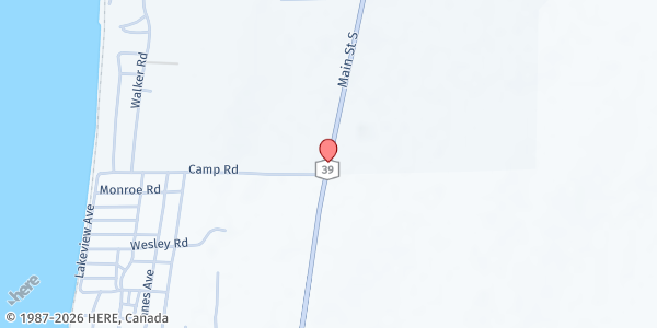 Map showing St Michael's Parish - Schaefer Center at 171 North Main Street, Warsaw, NY